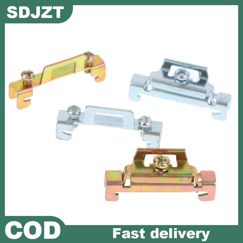 【SDJZT Tools】 C45 Sắt Fastener Định Vị Clip 10Pcs Cho Lớp Duy Nhất Hai Lớp DIN Đường Sắt Bảng Điện Chân Đế Dễ Dàng Gắn Kết Giữ Cặc Giá 31,383 Đồng*Miễn phí vận chuyển