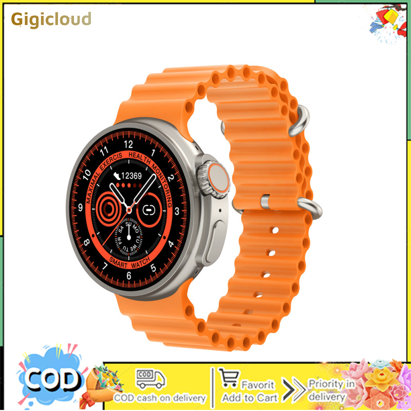 K9 Smart Watch 1.39 Inch Round Screen Bluetooth-compatible Calling Wireless Charging Sports Fitness Smartwatch ราคา 960 บาท*ส่งฟรี