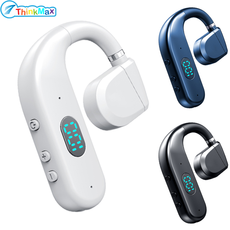 T50 Open Ear Headphone IPX5 Waterproof Headset With 30H Playtime Sweat Resistant Waterproof Earphones For Running - ยี่ห้อ Thinkmax ราคา 203 บาท*ส่งฟรี