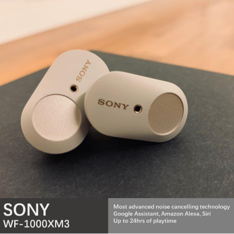 Sony WF1000XM3 True Wireless Earbuds with Google Play Singapore