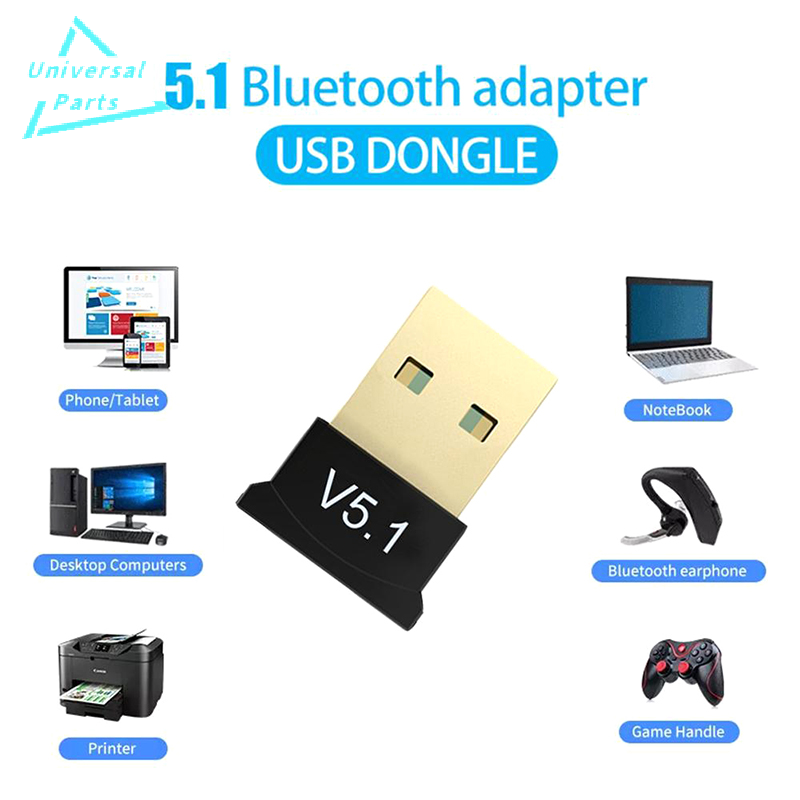 Universal Parts Store Chất lượng cao USB 5.1 Bluetooth Adapter Bluetooth tương thích Adapter ổ đĩa miễn phí không dây Transmitter Receiver cho Máy Tính Xách Tay PC