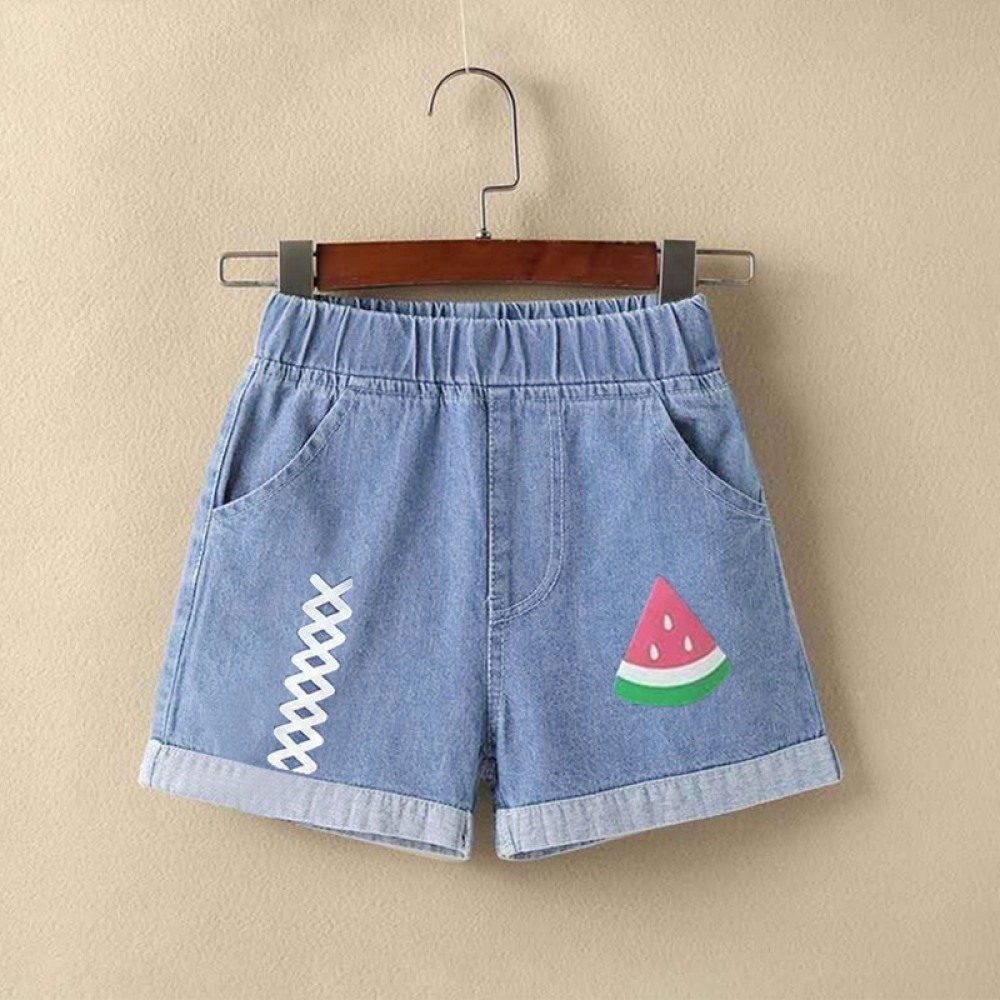 Baby Kids Thời trang quần trẻ em - màu hồng vàng nút quần - 120cm 🔥lzb031🔥
