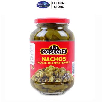 Ớt Jalapeno Mexico Cẳt Lát Ngâm  La Costena Nacho Pickled Jalapeno Peppers Hũ 440g