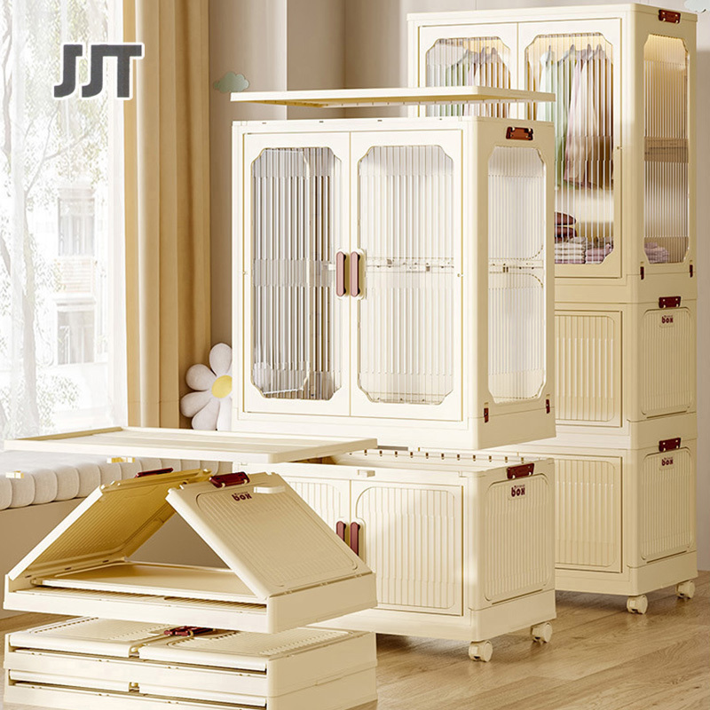 Folding wardrobe Storage cabinet Household wardrobe Thickened plastic material Children's toy clothes locker Modern simple storage cabinet Bedroom wardrobe storage cabinet ราคา 1,237 บาท*ส่งฟรี