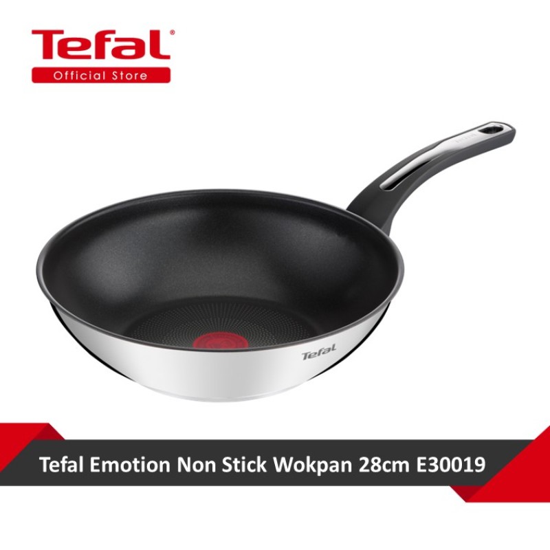 Tefal Emotion Non Stick Wokpan 28cm E30019 Singapore
