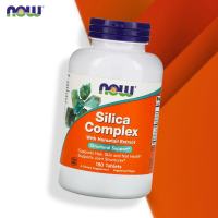 Viên nang NOW Silica Complex hỗ trợ sức khỏe da móng tóc và khớp - Hỗ trợ cấu trúc khớp  Hỗ trợ sức khỏe tóc da và móng  Thực phẩm bổ sung thuần chay không biến đổi gen