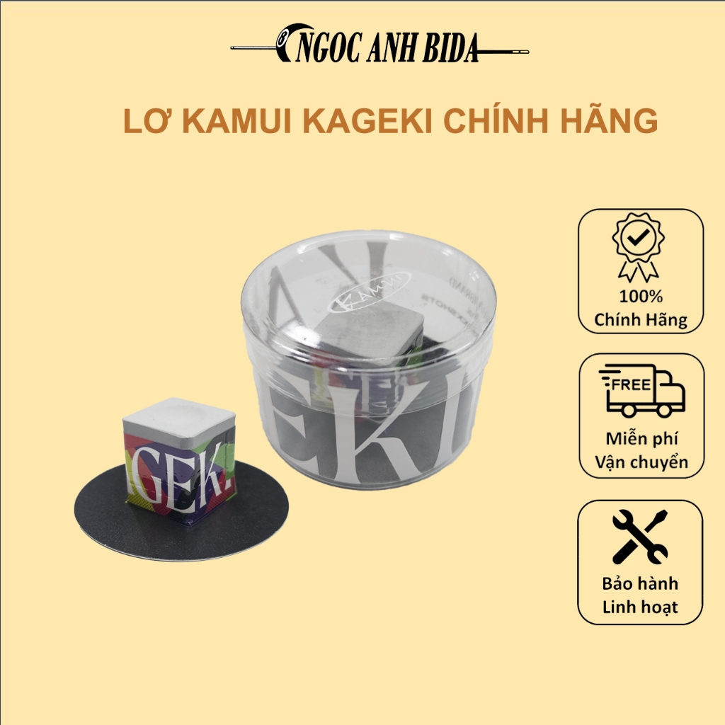 Lơ KAMUI KAGEKI  Màu Xám Hộp 1 Viên