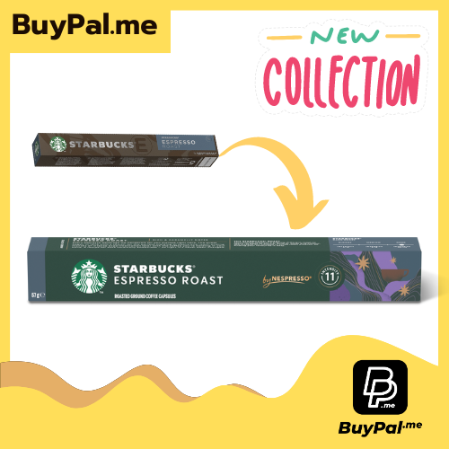 Starbucks By Nespresso Dark Espresso Roast Capsules Pk10 BBF 02/05/2025 ราคา 209 บาท*ส่งฟรี