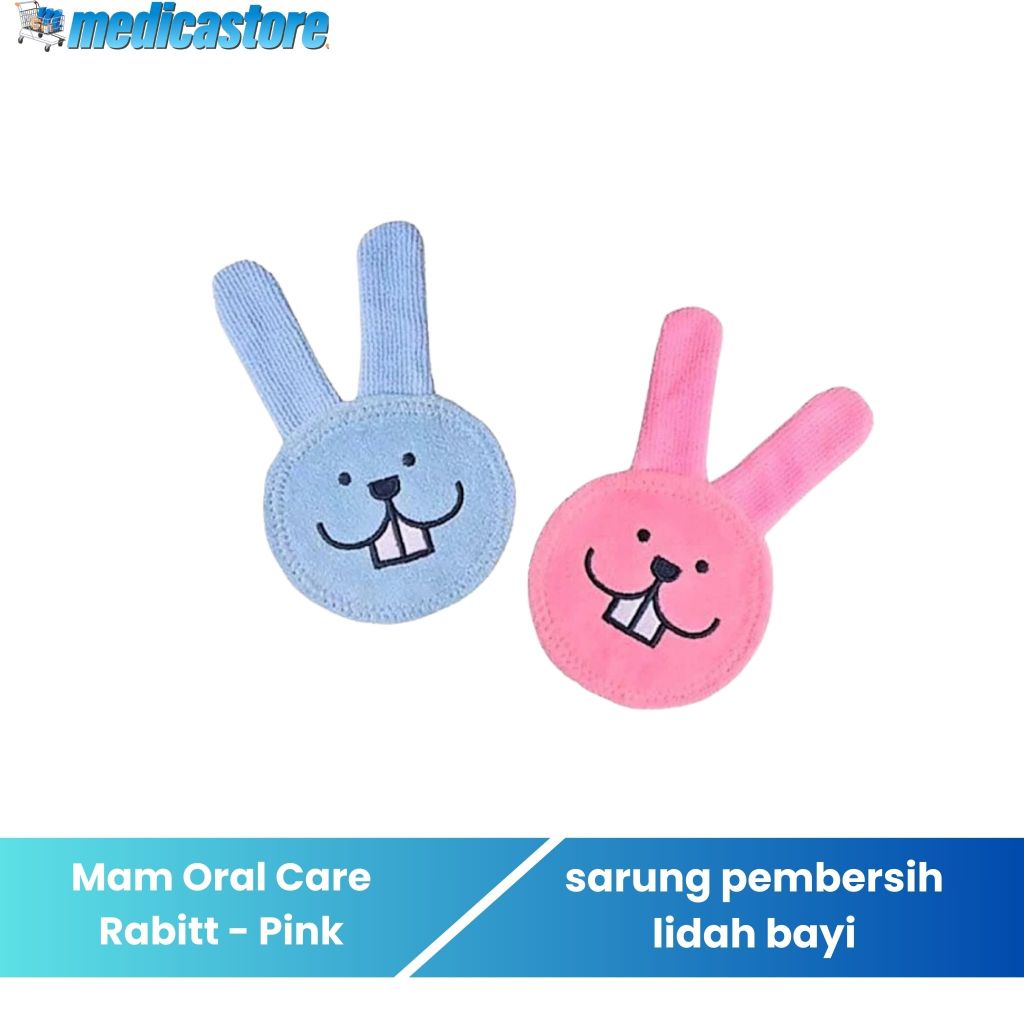MAM Oral Care Rabbit / Pembersih Mulut Gusi Lidah Gigi Bayi