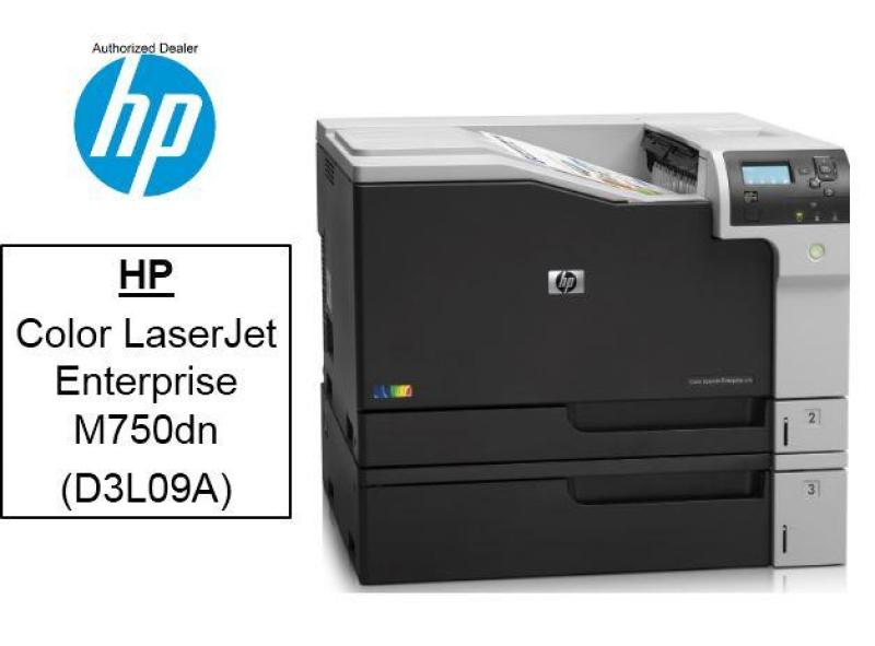 HP Office Color LaserJet Enterprise M750dn Printer (D3L09A)  M750 750dn m 750 dn Singapore