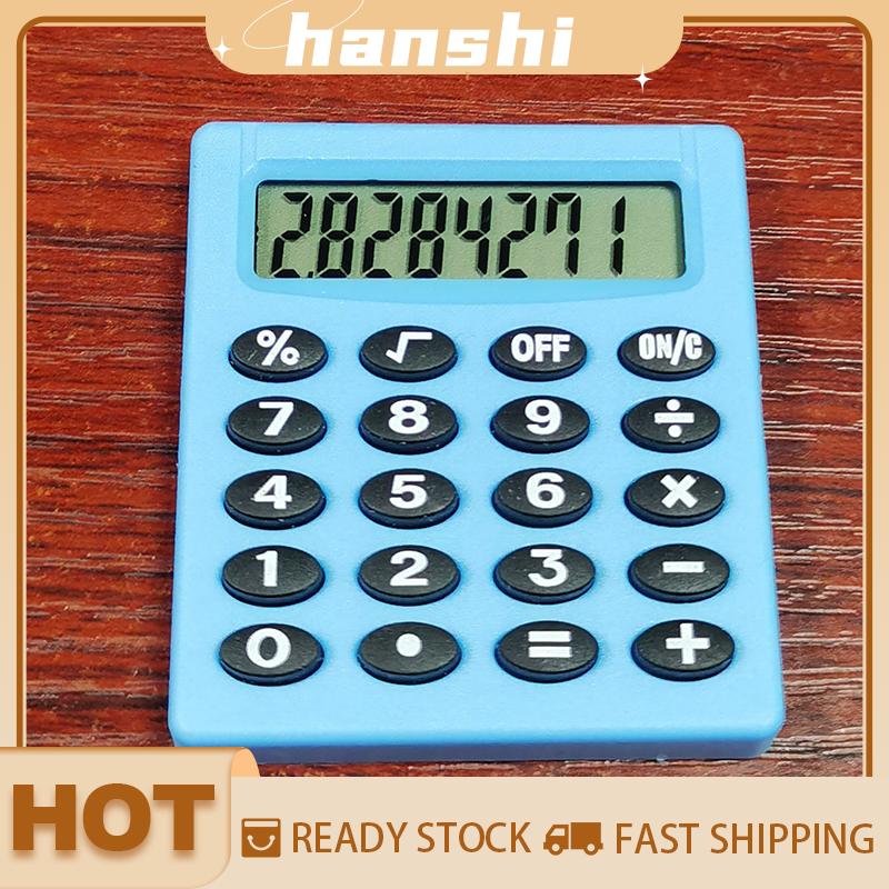 hanshi [2023 new HOT FASHION] Cá nhân mini kẹo màu trường văn phòng điện tử máy tính sáng tạo Pocket Boutique văn phòng phẩm Máy tính vuông nhỏ - 8
