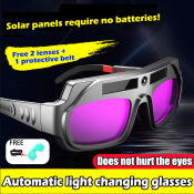 Solar Auto Darkening Welding Glasses for Eye Protection