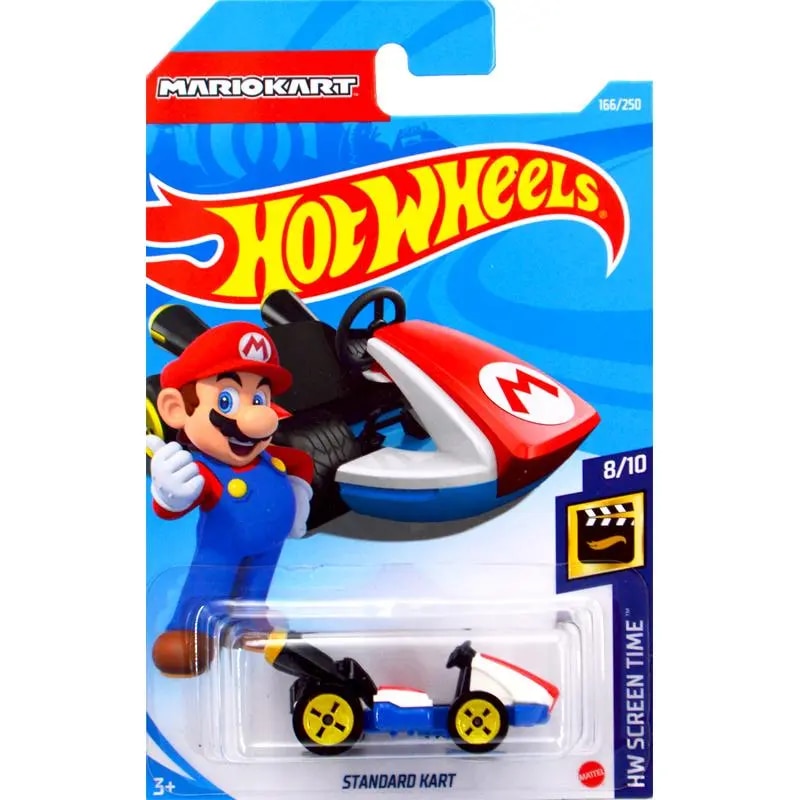 2021L Hot Wheels Super Mario STANDARD KART Die