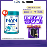[Bundle of 6] Nestle NAN Optipro Stage 4 Growing Up Milk 850g - From 24 Months