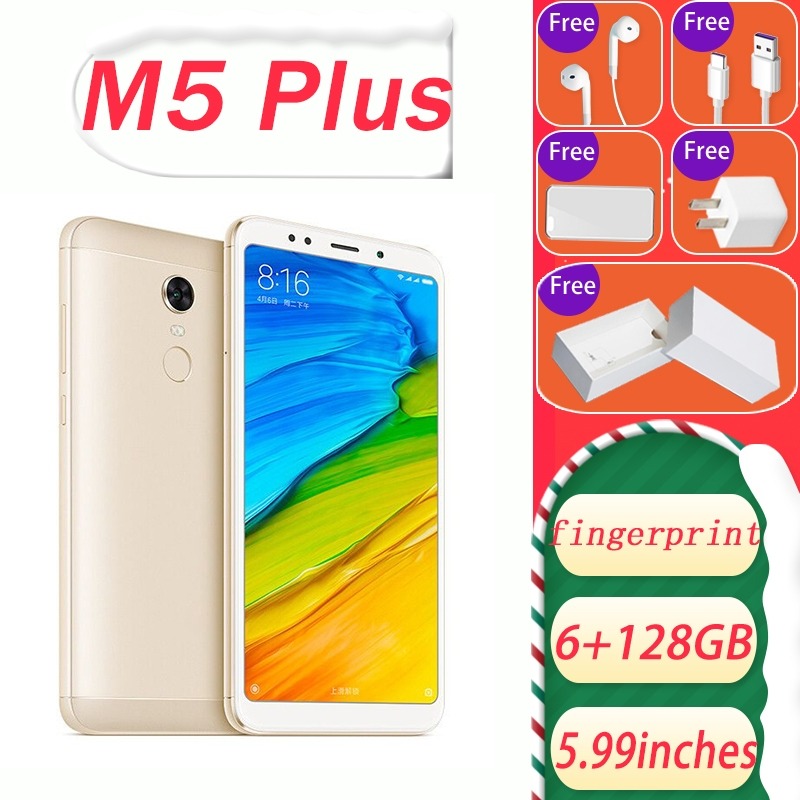Xiaomi Redmi 5Plus 6+128G 4G network, facial recognition function, rear ...