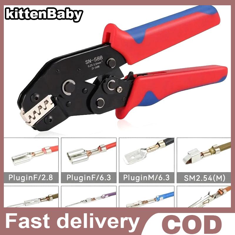 kittenBaby Uốn tóc bồng Kìm thiết lập dây uốn tóc bồng plier hộp hàm Kit cho ống cách nhiệt thiết bị đầu cuối điện đa chức năng kẹp công cụ Giá 191,610 Đồng*Miễn phí vận chuyển