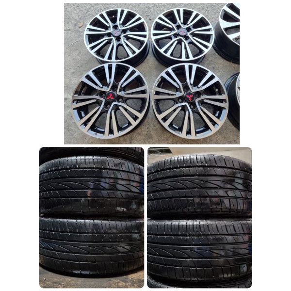 Genuine Mitsubishi Alloy Wheels, 15 Inch Rims, Fits Mirage Attrage. ราคา 11,900 บาท*ส่งฟรี