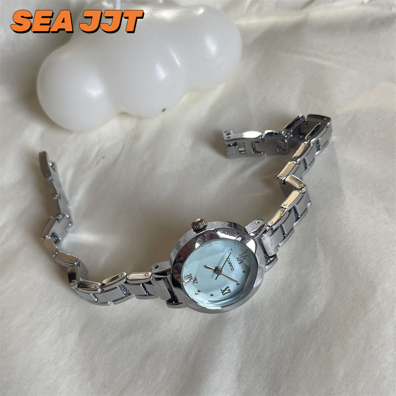 SEA JJT Elegant Minimalist Women's Watch with Classic Design and Comfortable Metal Bracelet ราคา 78 บาท*ส่งฟรี