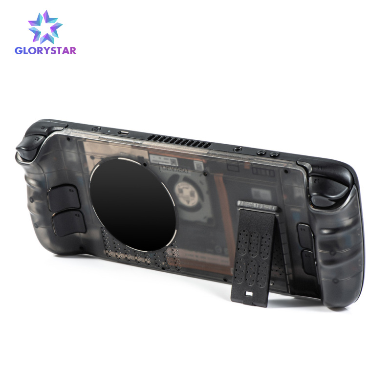 Transparent Back Plate With Cooling Vent Adjustable Angle Stand DIY Clear