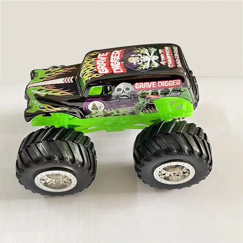 Original MONSTER JAM Monster Truck Toy Car Children Toys Collector Metal
