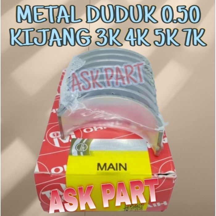 METAL DUDUK SIZE 0.50 TAIHO JAPAN TOYOTA KIJANG 3K 4K 5K 7K M026A Harga 115,500 rupiah*Gratis Ongkir