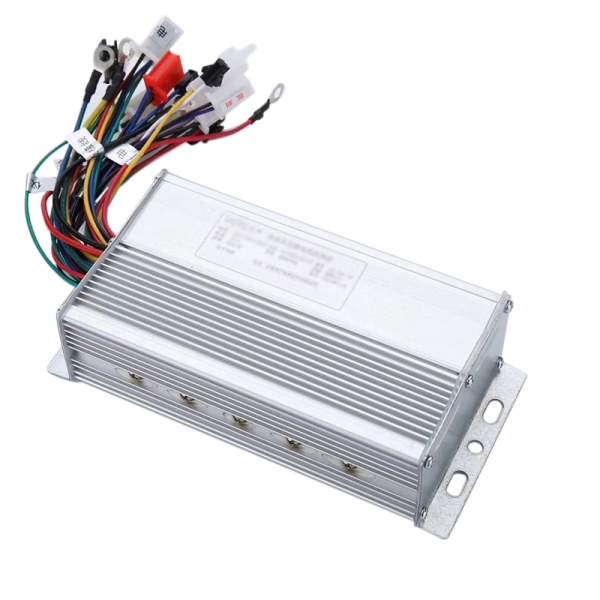 36V 500W 12 Tubes Brushless Controller Aluminium Alloy E-Bike Brushless Motor Controller for Electric Bicycle Scooter