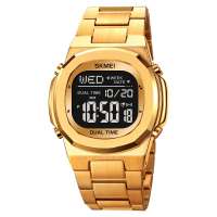 SKMEI 2004 Jam Tangan Pria Digital Stainless Watches Tahan air
