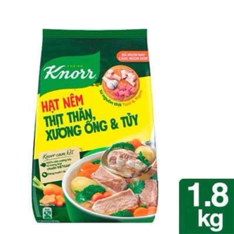 Túi Hạt Nêm Knorr 1.8kg/900g/400g/170g-Thịt Thăn, xương Ống và Tủy Bổ Sung Vitamin A