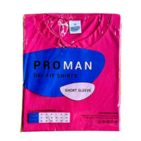 PROMAN DRIFIT SHORT-SLEEVES TSHIRT UNISEX 100% PREMIUM POLYESTER MICROFIBER (19 DIFFERENT COLORS)
