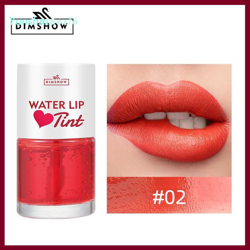 yunshataoxf Dưỡng Ẩm Son Bóng Trang Điểm Đỏ Mặt Pha Lê Sexy Màu Đỏ Vết 2 Trong 1 Matte Lip Men Tint Plumping Son Môi Lỏng Mỹ Phẩm - 3