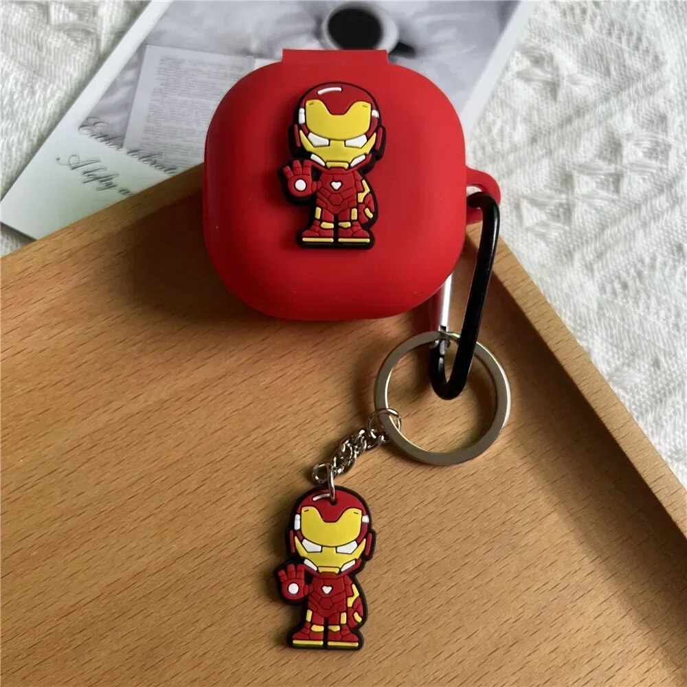 Mềm bằng silicon hoạt hình Vỏ Ốp bảo vệ mới cho ANKER SoundCore r50i p20i với dây móc cho r50i p20i 