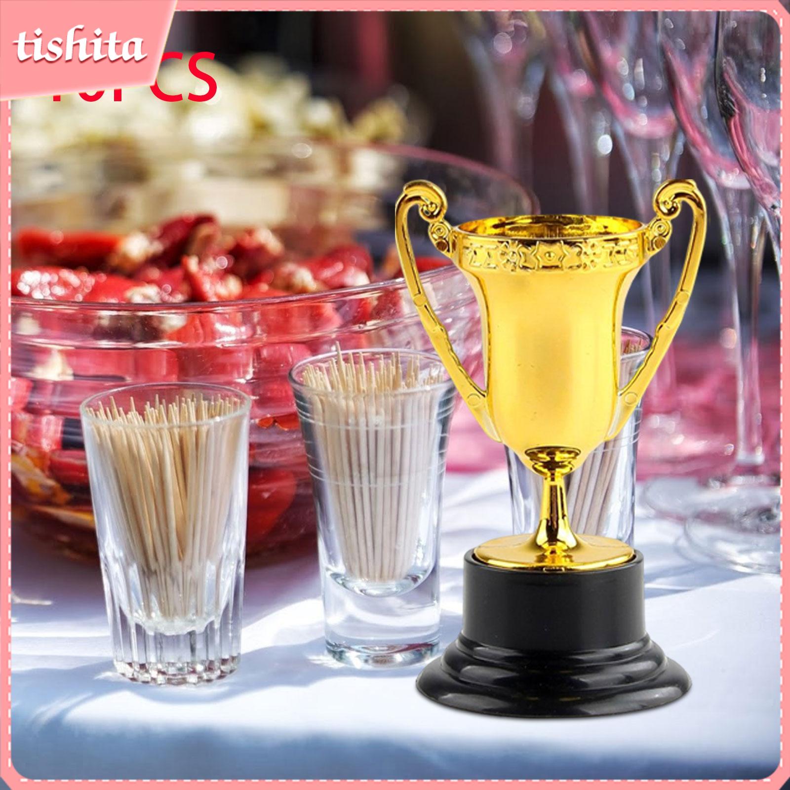 Tishita 10x giải thưởng nhỏ cúp màu số lượng lớn cúp Cúp giải thưởng cúp Cúp giải thưởng cho các giải đấu đạo cụ bữa tiệc bóng đá ủng hộ