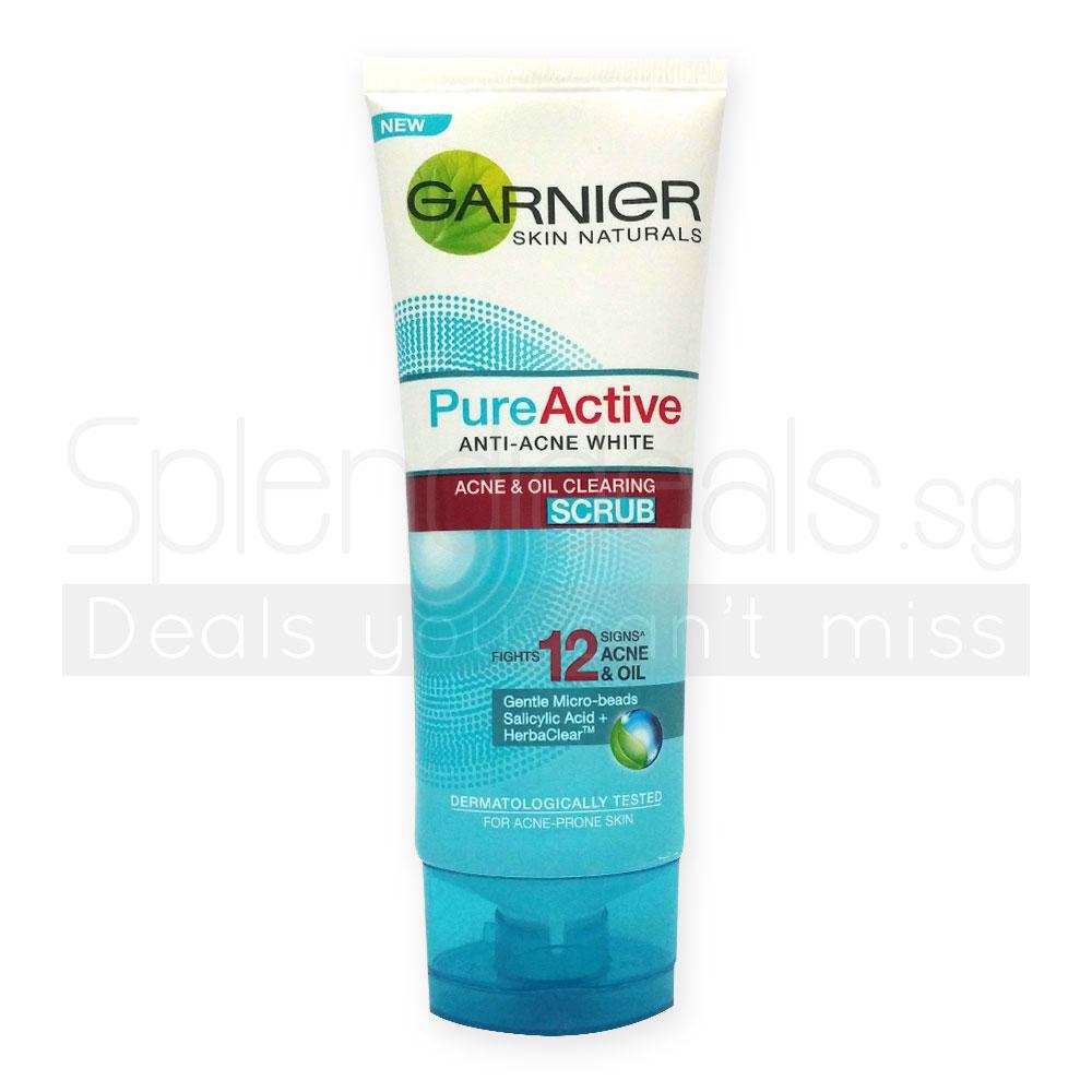 garnier face wash blue