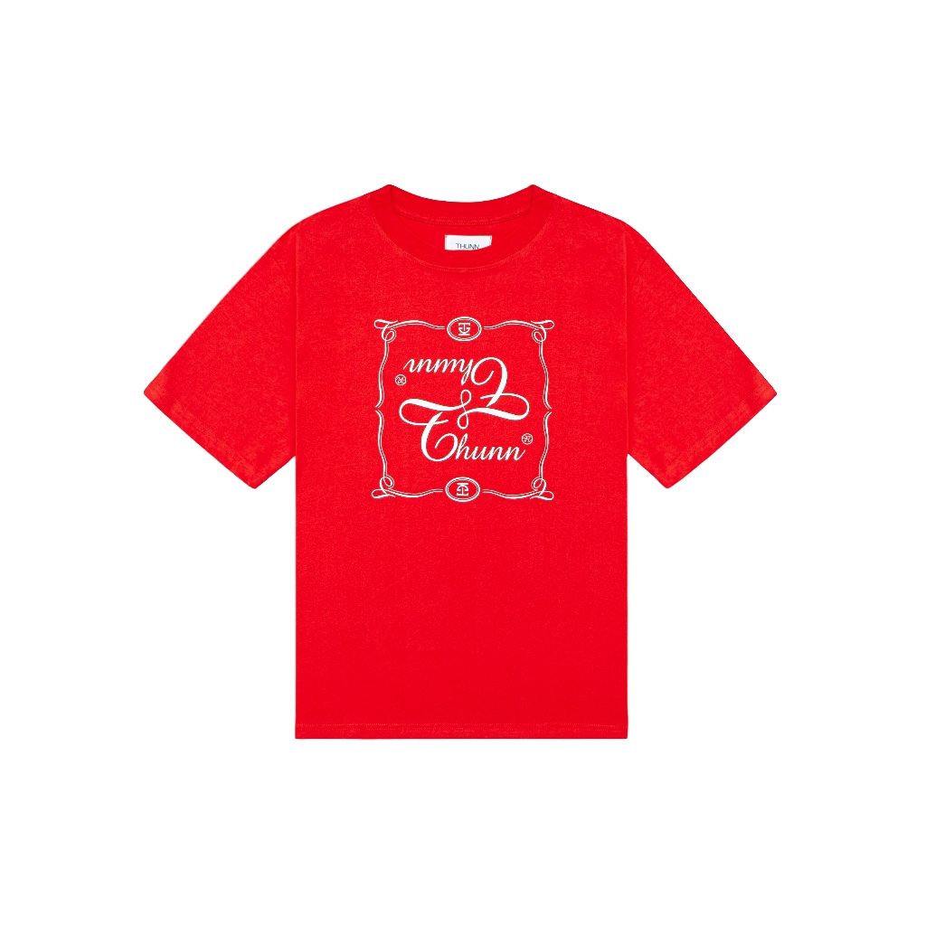 Áo thun cotton cao cấp - thunn original candy red tee