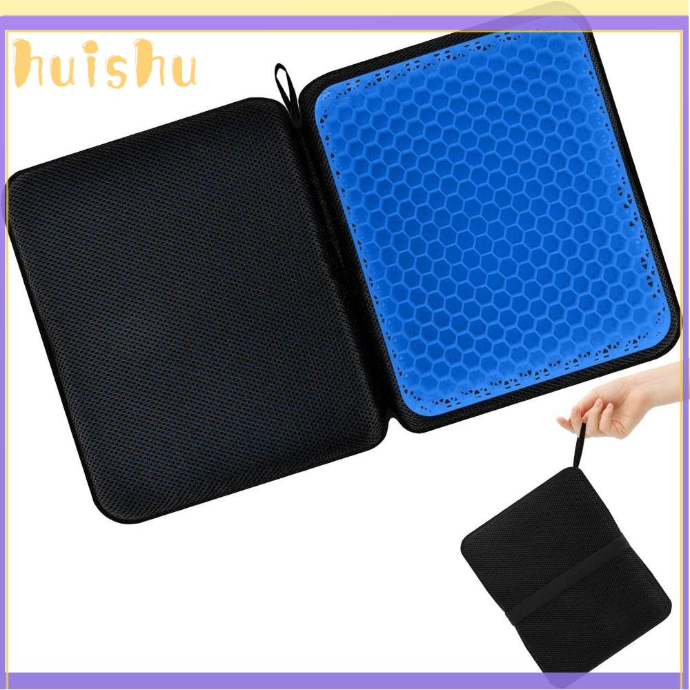HUISHU Có thể gập lại Đệm ghế Di động Giảm áp lực Ghế máy bay Du lịch TPE Đệm gel Cắm Trại