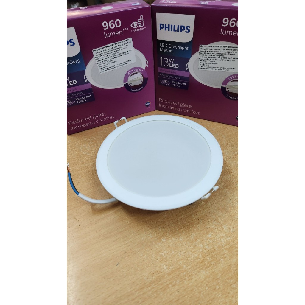 Đèn led philips 13w-IO âm trần chính hãng philips