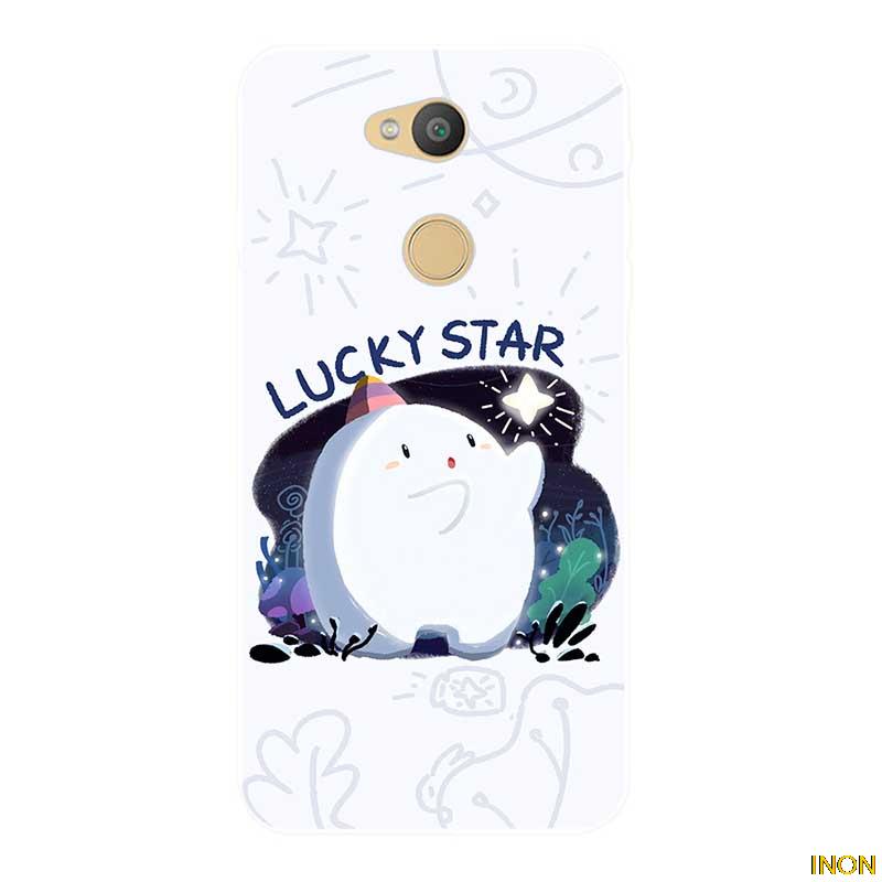 Inon dễ thương trường hợp đối với Sony Xperia L2 txche mô hình silicon mềm vỏ TPU Bìa vỏ điện thoại