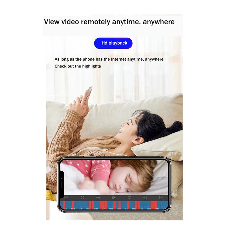 3MP Wireless Wifi Surveillance Camera Indoor Full Color Night Vision Camera 1080P HD Home Smart Security Camera
