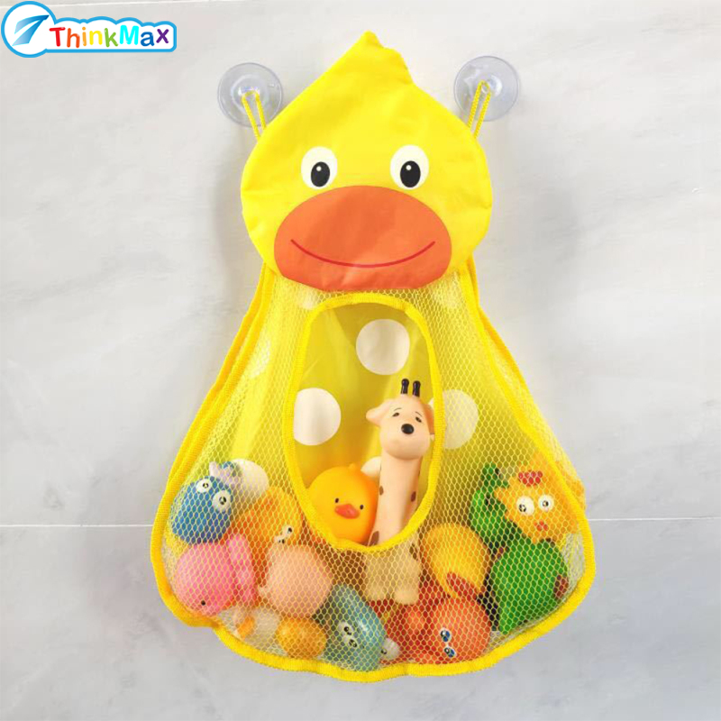Cartoon Duck Frog Shape Storage Bag With Suction Cup Bathroom Storage Hanging Bag ราคา 111 บาท*ส่งฟรี