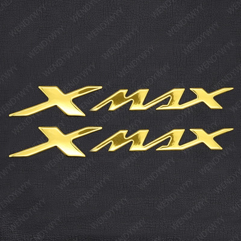 2 cái 3D thư tấm gắn logo Decal Tank bánh xe chống nước sticker cho Yamaha xmax 300 250 400 125 đồ t
