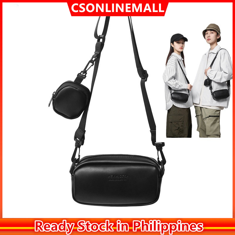 CSONLINEMALL Small Sling Bag Men Arrival Fashion PU Leather Crossbody Bag  Phone Pack