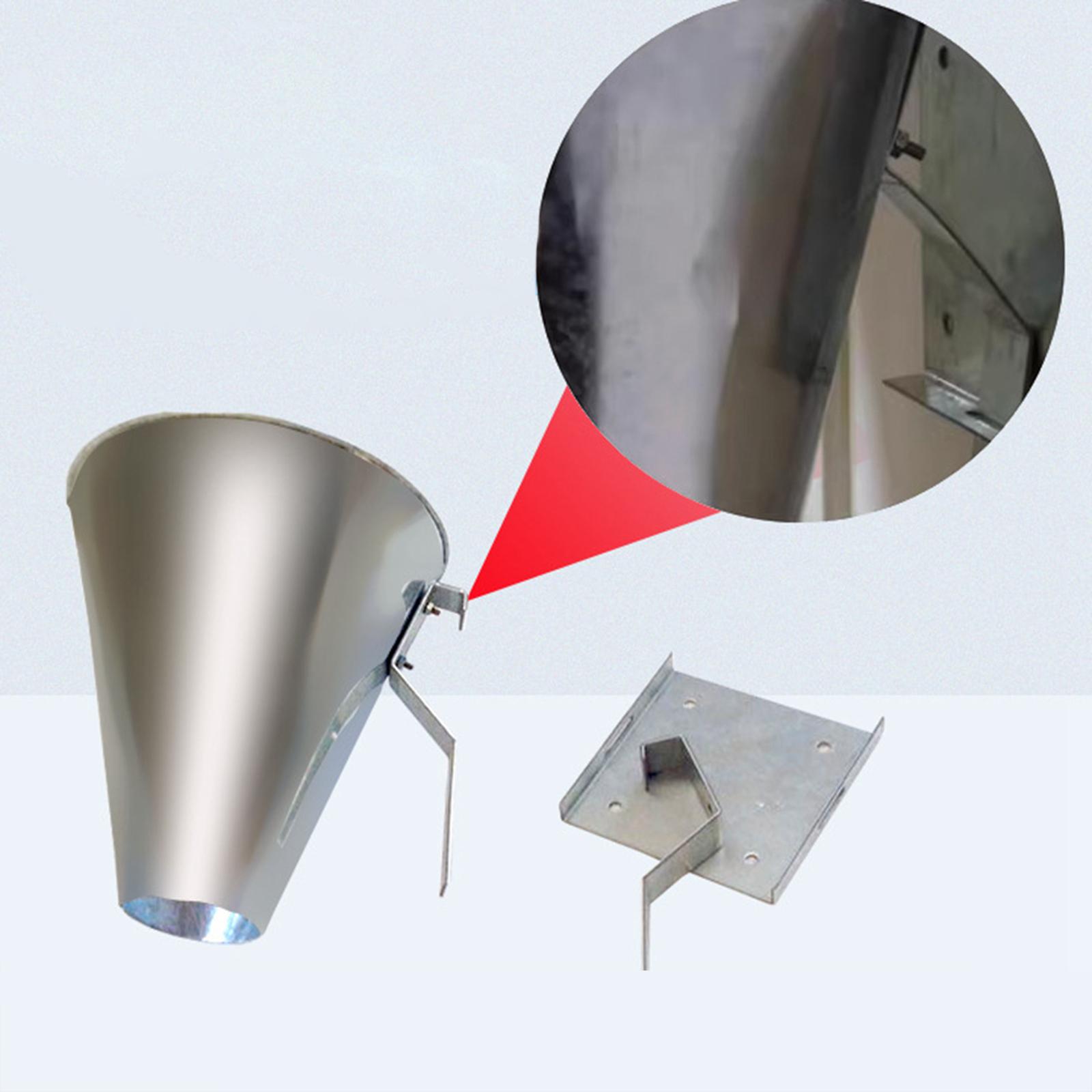 Miracle Shining Poultry Restraining Cone Killing Chicken Cone, Easy Using, Professional Devices Funnel Slaughter Tool for Processing Chicken ราคา 979 บาท*ส่งฟรี