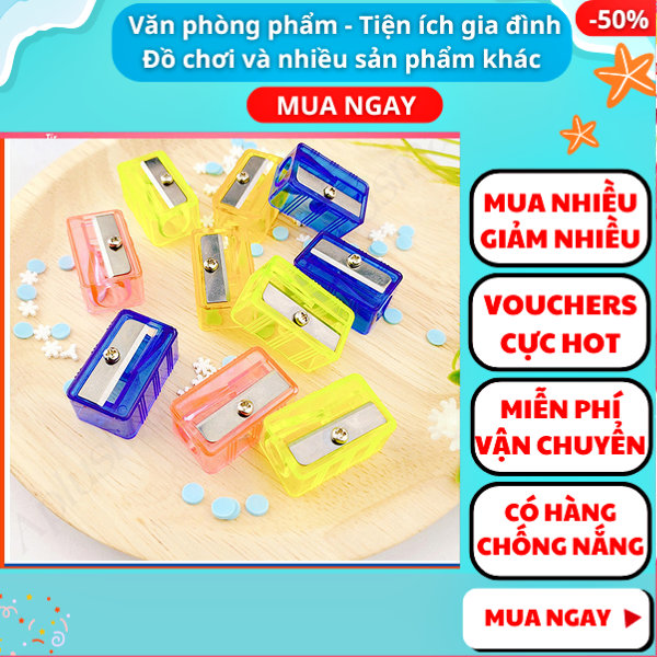 1 hộp đồ chuốt viết chì 32 cái loại tốt giá rẻ và chất lượng, Gọt bút chì, Giá rẻ, đồ dùng học tập, Aplusmart