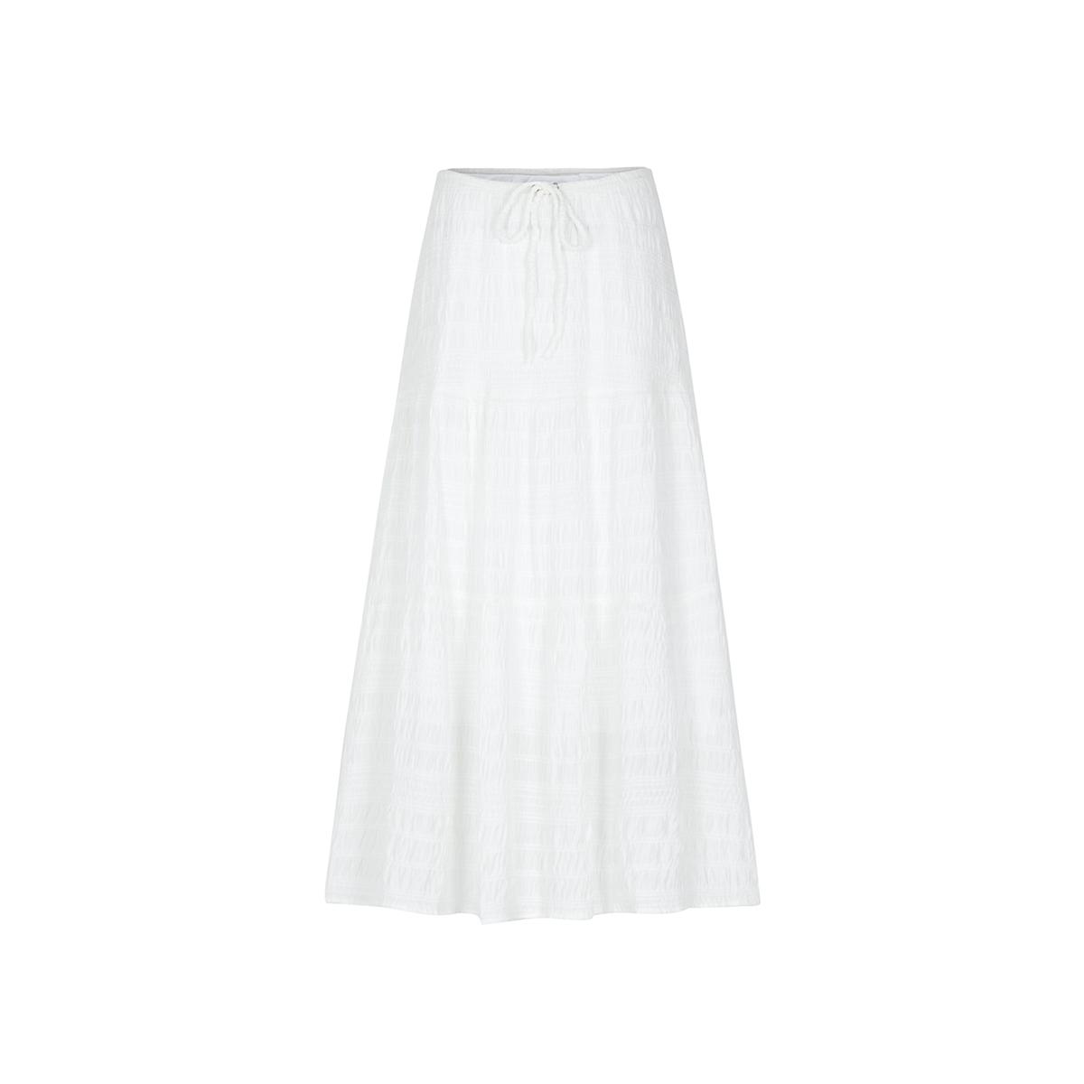Low Rise Maxi Skirt - Chân váy maxi lưng cột dây trắng xoè TATICHU