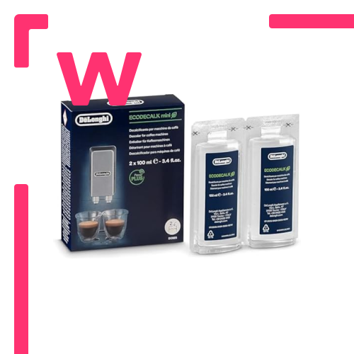 DELONGHI tự nhiên descaler cho máy pha cà phê 100ml x 2 chai Delonghi tự nhiên descaler
