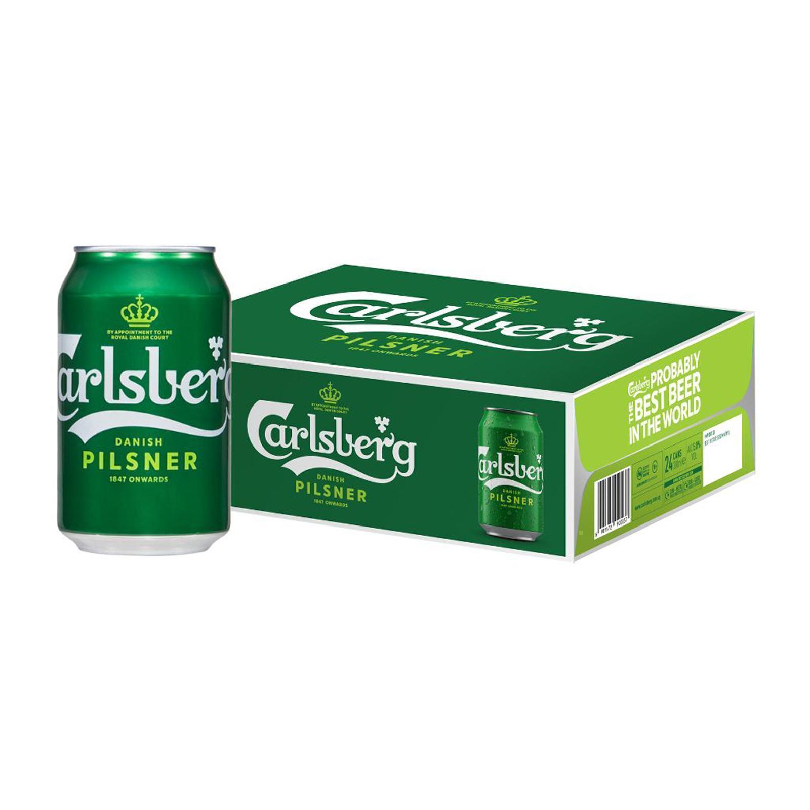 Shop Carlsberg Green Beer 24 Can at Better Price Online | Lazada