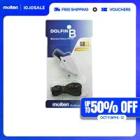 Molten RA0080-HL DOLFIN B Referee Whistle for Basketball (Black / Gray)