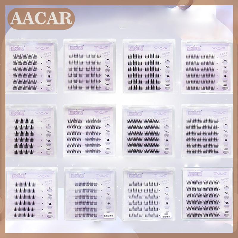 AACAR Không dính lông mi giả tự dính DIY phân đoạn mở rộng lông mi Anime mắt phóng đại công cụ