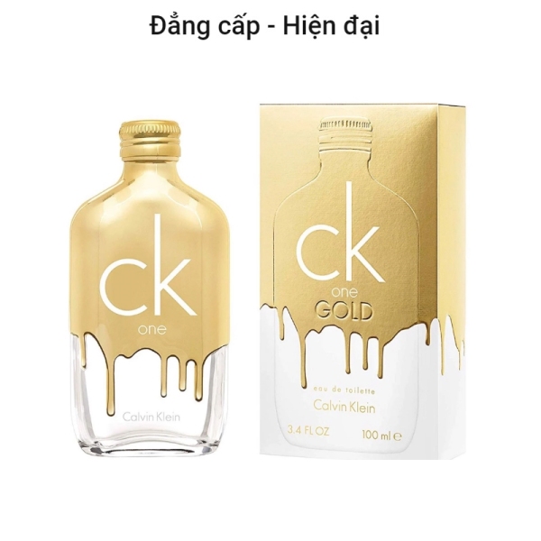 [HCM]Nước hoa Unisex Calvin Klein CK One Gold 200ml Eau De Toilette