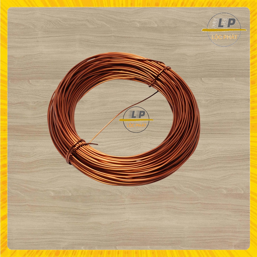 Dây đồng nguyên chất quấn biến áp 1mm/1.2mm/1.5mm/1.7mm/2mm các loại